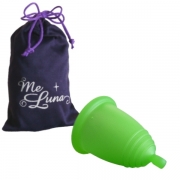 MeLuna MeLuna Classic - Bolletje Menstruatiecup met bolletje verkrijgbaar in 6 kleuren en 4 maten