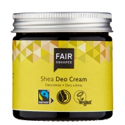 Fair Squared Deocrème Shea - Zero Waste Parfumvrije deodorant met sheaboter en kokosolie