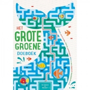 Uitgeverij Lannoo Het Grote Groene Doeboek (7j+) Doolhoven, zoek-de-verschillen, zoekplaten, geheugenspelletjes, quizjes en andere milieuvriendelijke spelletjes