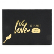 We Love The Planet Cadeaubox - Golden Glow Cadeaupakket met deocrème en lippenbalsem - Limited Edition