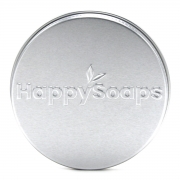 Happy Soaps Rond Opbergdoosje Shampoo Bar Bewaar- en reisblikje voor de solide shampoos en conditioners van Happy Soaps