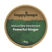 Happy Soaps Deodorant - Powerful Ginger Natuurlijke deocrème in een kartonnen doosje