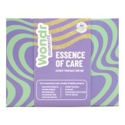 Wondr Giftbox Wondr Moments - Essence of Care Zero waste cadeaubox met solide shampoo, conditioner, shower bar, gezichtsreiniger en zeepzakje