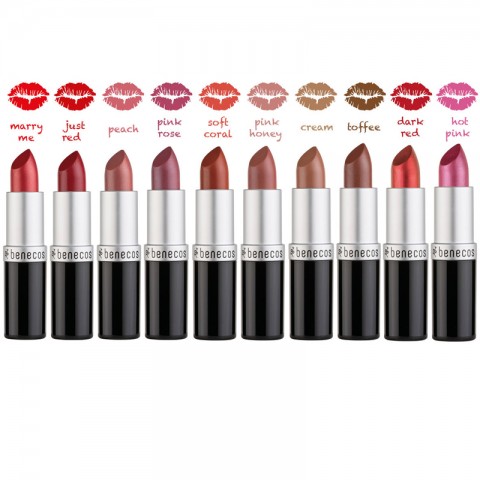 rukken Zichtbaar Grote hoeveelheid Lipstick Voedende lippenstift voor zijdezachte lippen Benecos - Kudzu eco  webshop