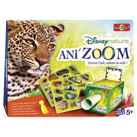Ani'Zoom (5j+) spel om dieren te spotten, zelfs 's - Kudzu eco webshop