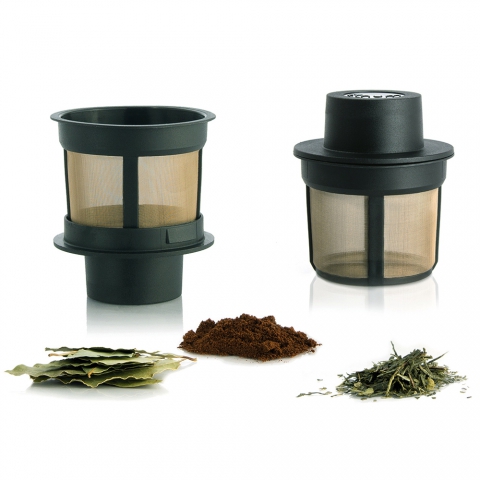 Filtre réutilisable en acier inoxydable pour le thé ou le café - Kudzu eco  webshop