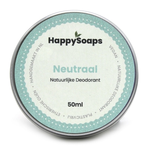 cijfer wonder pianist Natuurlijke, zero waste deodorant zonder parfums - Neutraal - Happy Soaps -  Kudzu eco webshop