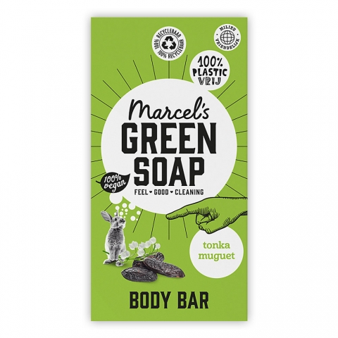 Wiskunde Hoge blootstelling Onderhoud Zeep - Tonka en Muguet Showerbar met natuurlijke ingrediënten in kartonnen  verpakking Marcel's Green Soap - Kudzu eco webshop