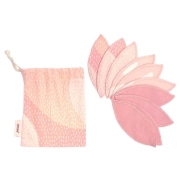 Imse Vimse Labia Pads - Pink Sprinkle Set van 10 labia pads in biokatoen